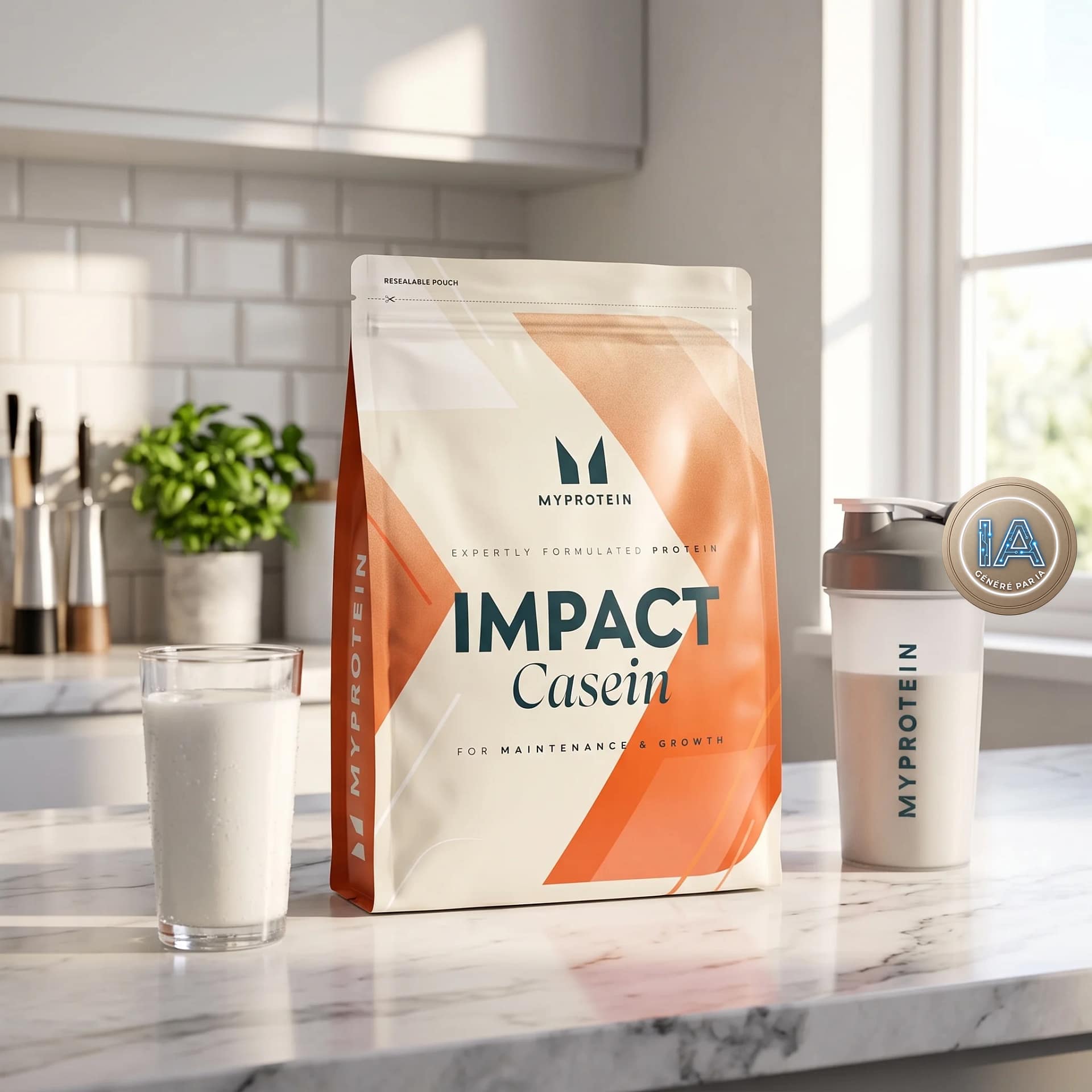 Caséine MyProtein – Caséine Micellaire 900 g