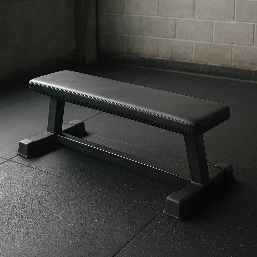 banc musculation plat