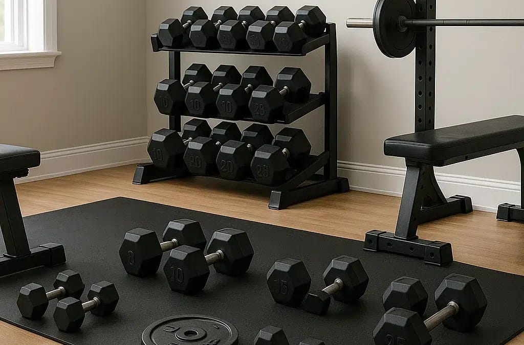 Guide : comment choisir ses haltères pour la musculation à domicile ?