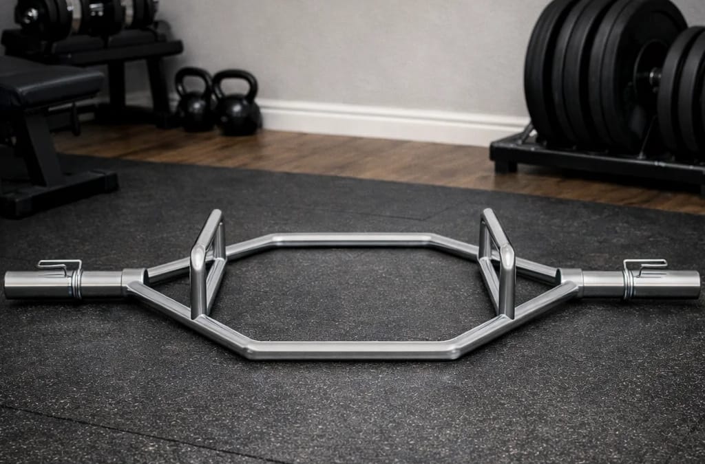 Gorilla Sports barre hexagonale olympique