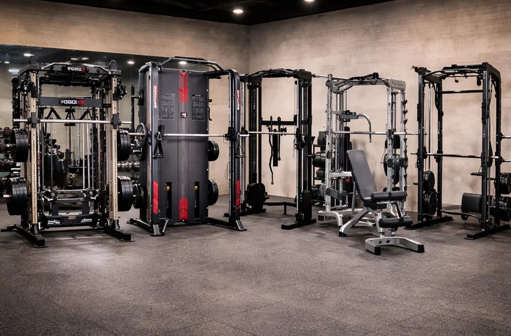 Comparatif Smith machines : 5 modèles pour un home gym efficace