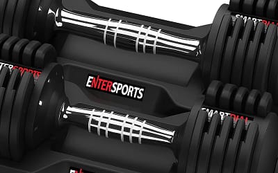 Entersports lot de 2 haltères réglables