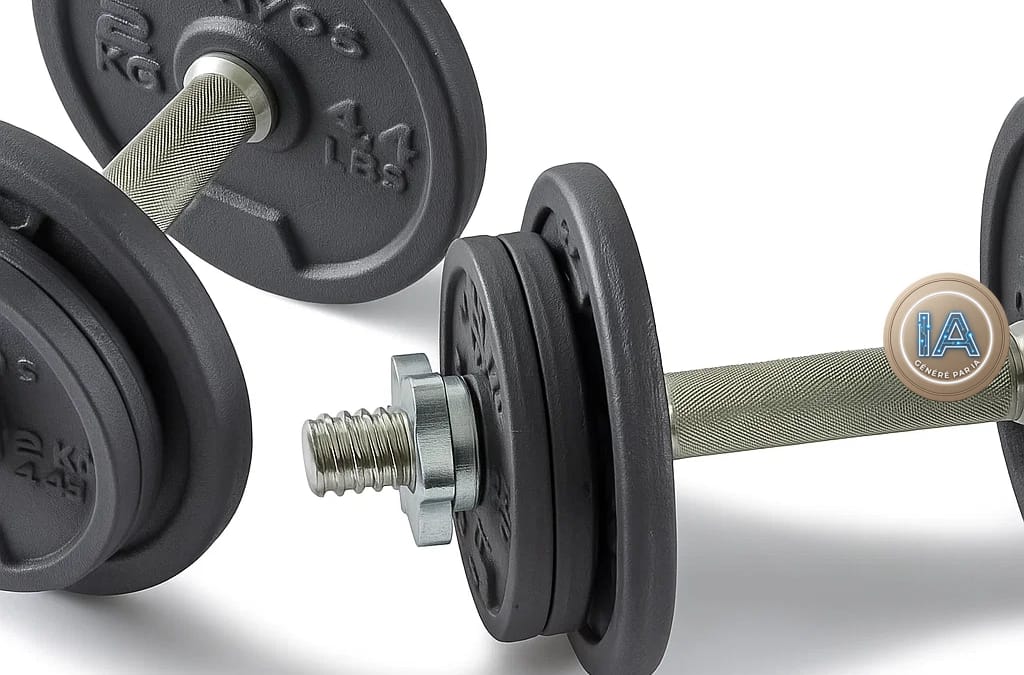 Kit d&rsquo;haltères Domyos 20kg