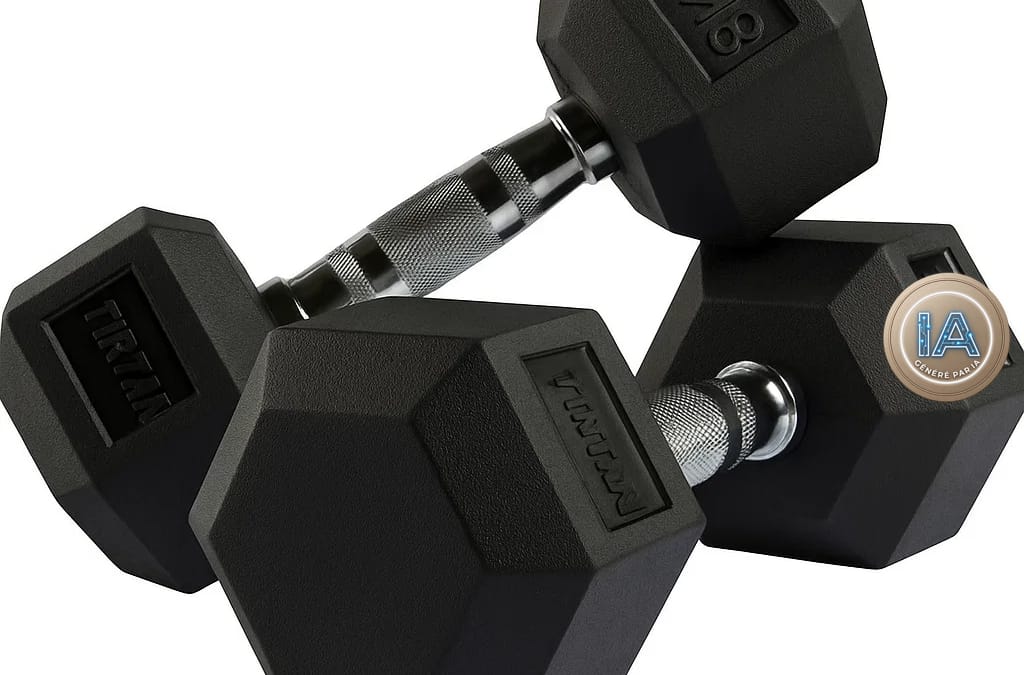 Haltères VITUFIT Hexagonales