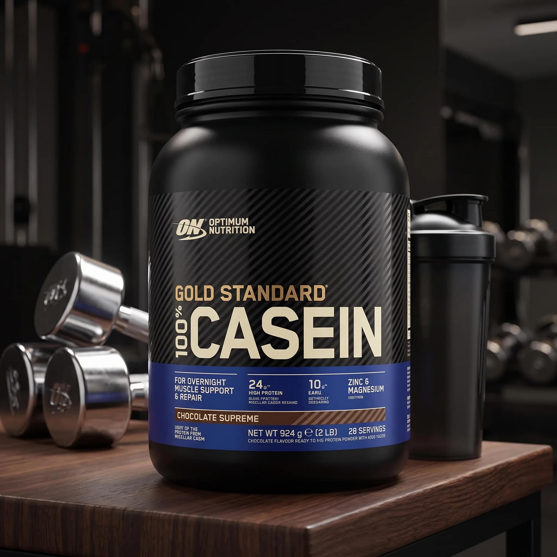 optimum nutrition caséine résumé