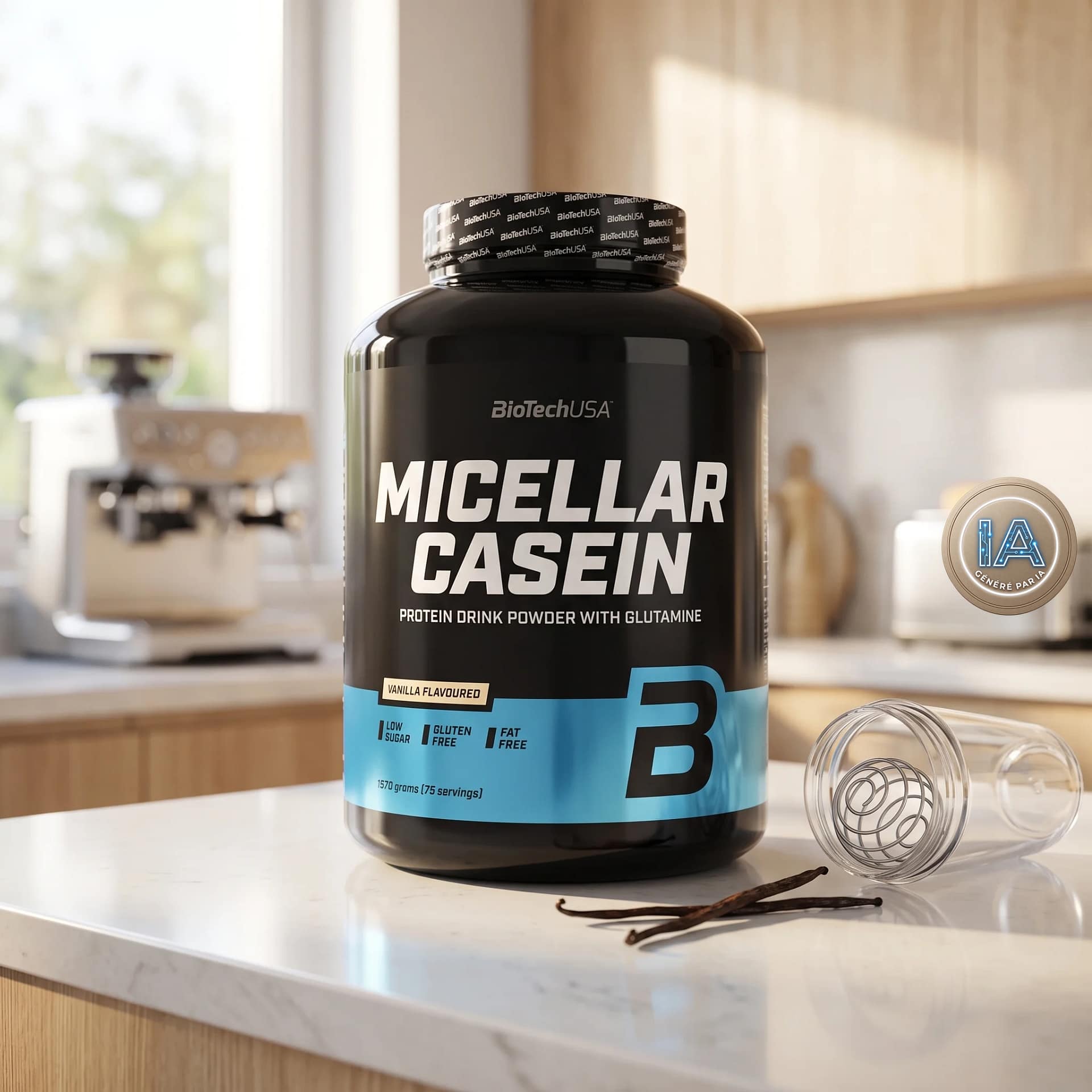 Caséine BioTechUSA – Micellar Casein 908 g