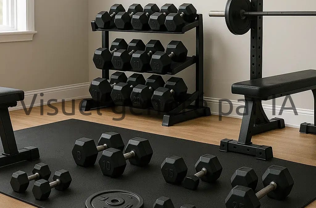 Guide : comment choisir ses haltères pour la musculation à domicile ?