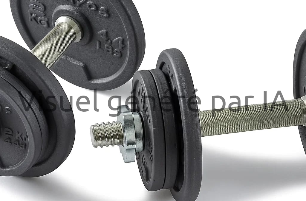 Kit d&rsquo;haltères Domyos 20kg