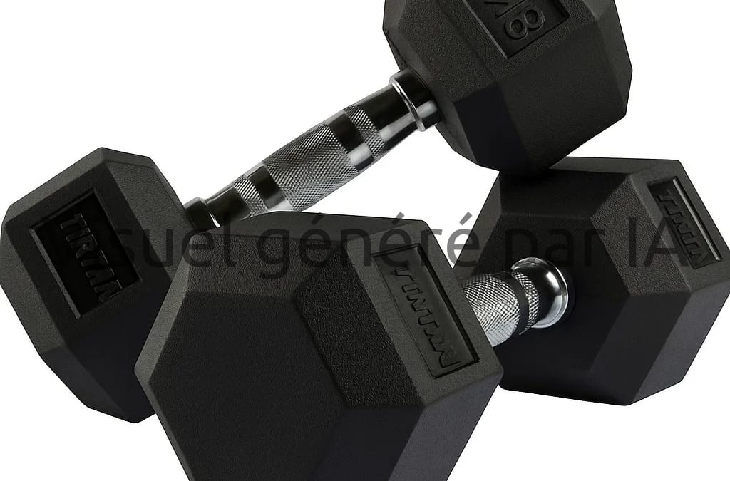 Haltères VITUFIT Hexagonales