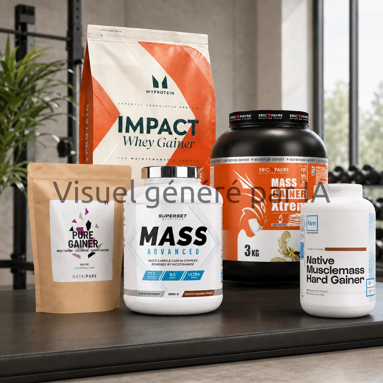 comparatif gainer